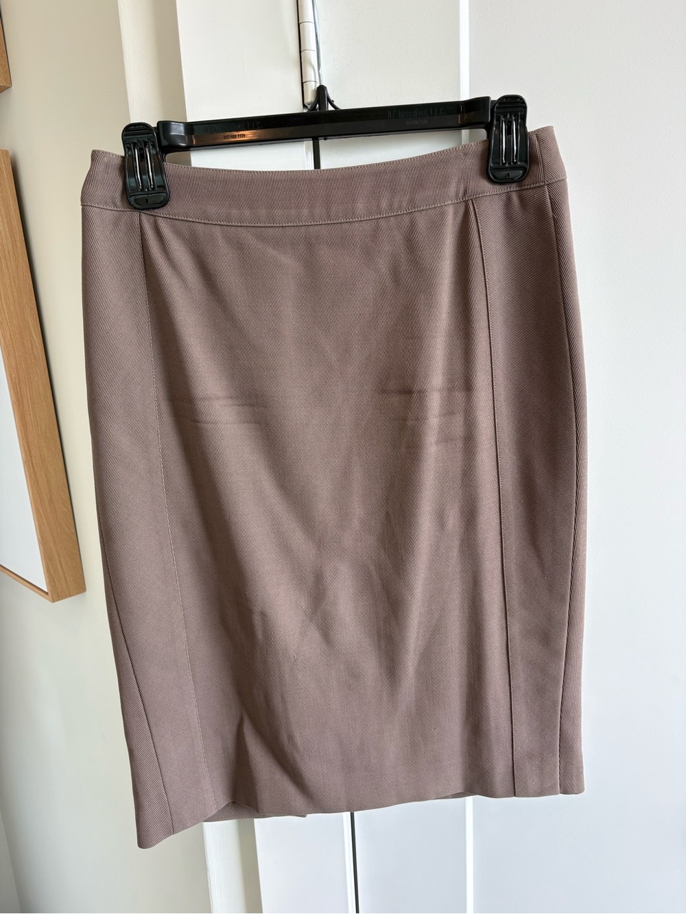 Armani Collezioni Taupe Pencil Skirt